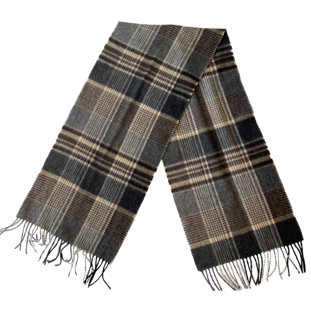 Fraas Cashmere Plaid Scarf